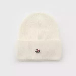 [몽클레어]몽클레어 패치로고 울 여성 비니 3B00032 M1241 035