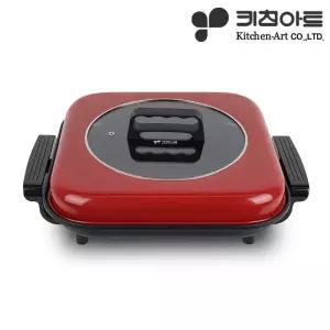 허브 다용도 전기 잔치팬 KPP-2740 / 프라이팬 사각 전기팬