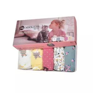 예민한 초등학생 여아팬티 여자어린이 삼각팬티 1학년부터6학년 5장1박스