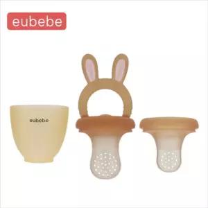 [이유베베] 실리콘 팝 아기 과즙망/과일망 이앓이 치발기 분유 과일 이유식 과즙망