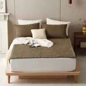 [애끌리아] 벨로 HR 코듀로이 극세사 패드 슈퍼싱글)