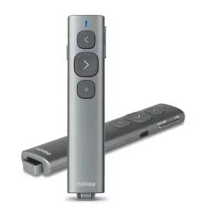 나비 무선 프리젠터 그린 레이저 포인터 NV199-PPT450 eBook 리모컨 하이브리드 수신기 원격제어