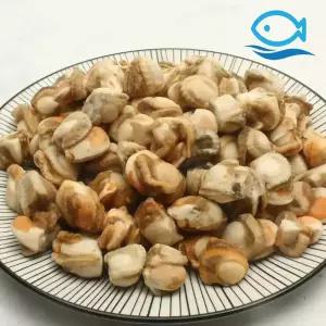 바다더해 자숙 손질 가리비살 1kg 내장제거 냉동 개아지살