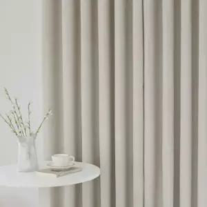 슈가파우더 형상기억 암막 안방 거실 대형 커튼 2장