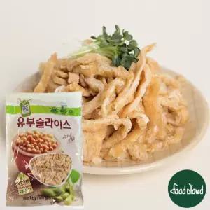 냉동 유부슬라이스 1kg 1개 