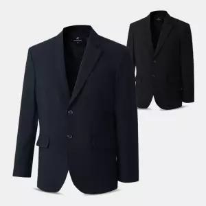 남성 겨울 울 무지 콤비 자켓 정장 마이 YWC03 중년