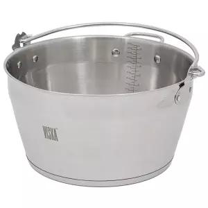 비스카 스텐 인덕션 잼팟 9L 젖병 열탕소독 들통 아이스버킷