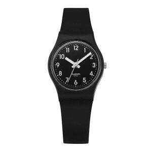 [편집샵 블레스]스와치 손목 시계 여성 젤리 LADY BLACK LB170E