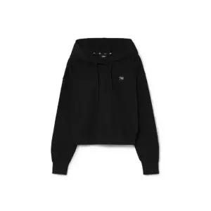 MLB후드티 JQT 3FHDB2134-50BKS 여성 베이직 애슬레저 미디움로고 크롭 후드티 뉴욕양키스