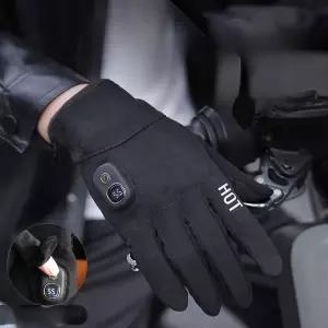 USB 충전식 발열장갑 온열 남녀공용 발열 장갑 손가락 오토바이 사무실
