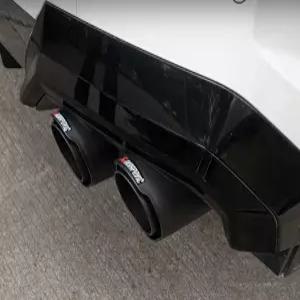 BMW G60 5시리즈 머플러 부착식 배기팁 아크라포빅 룩