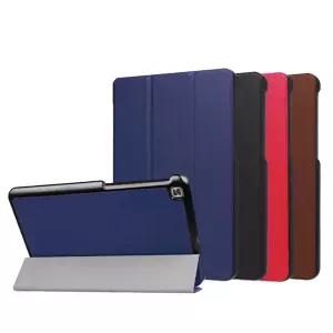 갤럭시탭A 10.1 SM-T580 T585 3단 스마트케이스 회전 북커버 보호유리