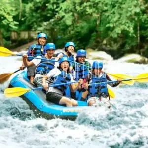 [빈땅투어] [렌터카 포함] 발리 아융강 래프팅 투어 I 소백, 레드 패들