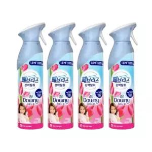 페브리즈 에어 실내탈취제 다우니향 165g x 4개 화장실 고기냄새 공기탈취제
