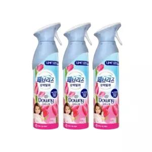 페브리즈 에어 실내탈취제 다우니향 165g x 3개 화장실 고기냄새 공기탈취제