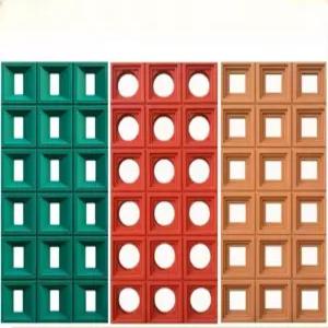 큐블럭 디자인블럭 벽돌 인테리어 사무실 세라믹 장식