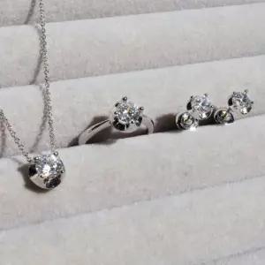 3부 5부 천연 다이아 세트 우신 GIA 프롬 목걸이 귀걸이 반지 예물 기념일 선물