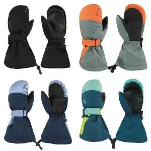 [데이빗앤케이트]주니어 아동 초등학생 손모아 스키장갑 ESKA PINGU 컬러 믹스 1