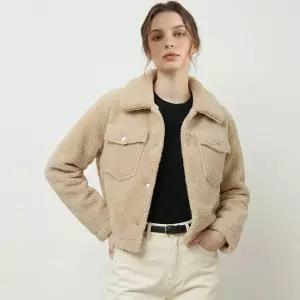 (레코브) 포켓 무스탕 자켓(LC61D2MT501X)