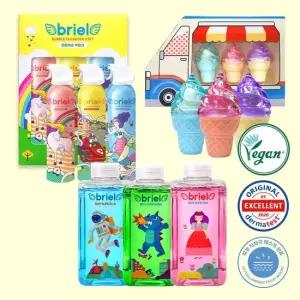 버블클렌저 200ml 3종 선물박스 포함)+슬라임 1종+아이스크림카 립밤