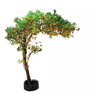 대형 과일나무 사과나무 레몬나무 장식용 과수원 인테리어 호텔 로비 홀 식물 장식품