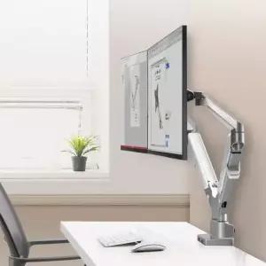 카멜마운트 벽면 밀착형 듀얼 모니터 거치대 DMA-DSS 모니터암