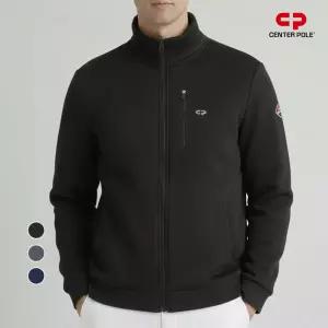 센터폴 남성 플리스집업자켓 겨울 밍크기모 골프 등산 외출 데일리 출근룩 CN6MJ1201