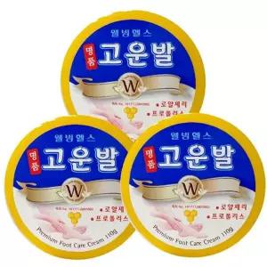 발 각질 크림 고운발 프로폴리스 발보습 풋 크림 3개 건조 촉촉한 뒤꿈치 개선