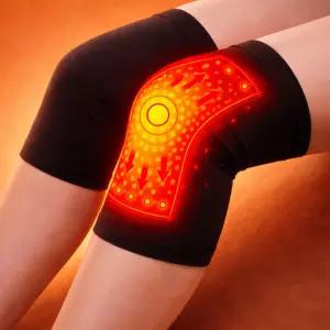 쑥찜질 시리지않는 흡습발열 양면 무릎 보온 보호대 겨울 관절케어 토시