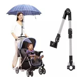 자전거 우산 거치대 휠체어 오토바이 액세서리 유모차 우산 거치대 스쿠터 휴대용 다용도 야외용 다기능
