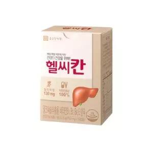 [셀러허브]종근당건강 밀크씨슬 헬씨칸 1개월분 30캡슐 x 1개 (S36118734)