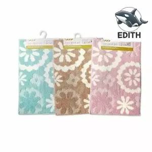 부드러운 극세사 발매트 꽃무늬 색상랜덤 대형