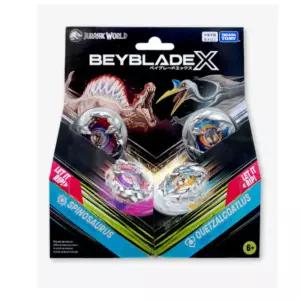 베이블레이드X 쥬라기월드 스피노사우루스 케찰코아틀루스