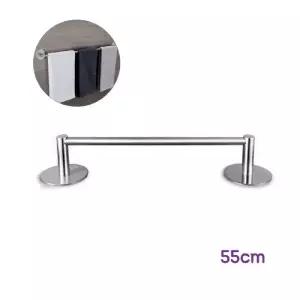 부착식 수건걸이 약55cm 거치대 선반 행거 스텐/욕실/무타공/타올걸이/스텐걸이대/심플/스텐레스/수건선반