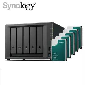 시놀로지 나스 DS1525+NAS 5베이 40TB (HAT3320-8TBx5) 시놀로지 하드포함 레이드구성 지원