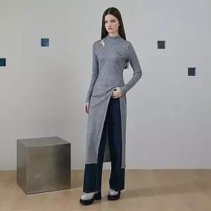 [에고이스트](24겨울) 자수 포인트 롱 레이어드형 원피스 (EQ4CO160)[35656417]