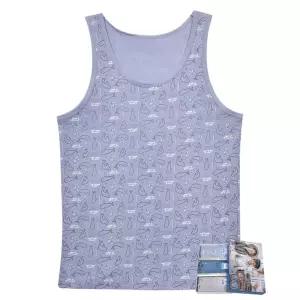 귀여운 고래패턴 순면100 남아런닝 3매 나시 편한속옷