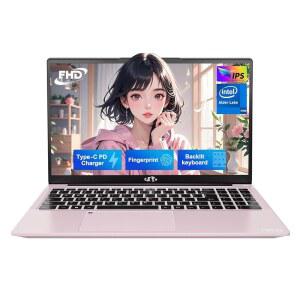 NIMO 15.6인치 타입-C 키보드 최대 코어 쿼드 3.4GHz) 4GB 지문 펜티엄 및 컴퓨터, i3-1115G4, IPS N100 WiFi 6 SSD(비트 RAM 학생 가정용 BT5.2, 128GB 인텔 백라이트 FHD-노트북