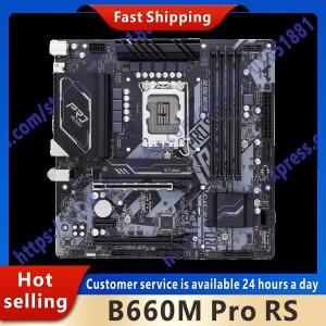 B660M Pro RS   컴퓨터 DDR4 마더보드 LGA 1700 12400F i3 서포트