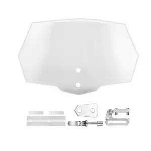 오토바이 보조스크린 만능 확장 연장 초대형 높이 250mm 윈드스크린 윈드쉴드 존테스 PCX 튜닝용품