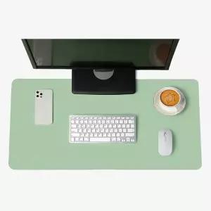 미끄럼방지 가죽 논슬립 데스크 매트 민트 마우스패드 (WFK6JDI)