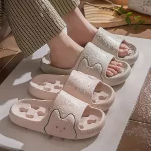 실내화 4color EVA 발편한 쿠션 인기상품 베란다 슬리퍼 추천 욕실화 물빠짐