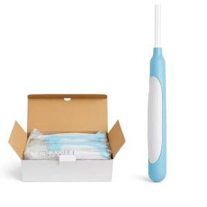 여성 외부 소변 수집 장치 u2013 라텍스 프리, 부드럽고 일회용 시스템 비침습적 여성용 카테터, 30개(개별 포장)