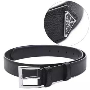 [프라다] 26SS 남성 사피아노 삼각로고 벨트 (2CC672 053 F0002 26S)