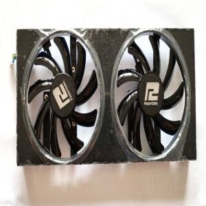 PowerColor RADEON RX5700XT 비디오 카드용 새 프레임 쉘 팬