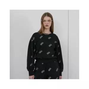 [에고이스트] 래터링 포인트 소매볼륨 티셔츠 596070