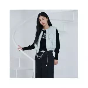 [에고이스트]숏기장 볼륨 패딩 베스트 ER1PV260 595768