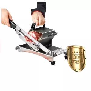 육절기 톱날 샤브 과일 식빵 절단기 야채 냉동육