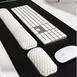 다이쿤 벌집 모양 팜레스트 마우스 손목 받침대화이 게이밍패드 방수보호대 쿠션 거치대 컴퓨터