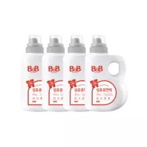 메디앙스 비앤비 유아 액상형 유연제 용기형 1.5L 4개 BNS